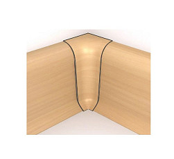 Плинтус Плинтус Ideal Comfort 55mm Угол внутренний под цвет к плинтусу Ideal фото 1 | FLOORDEALER